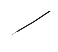 Fil électrique H07V-U 1,5mm² noir - 5m - Zenitech