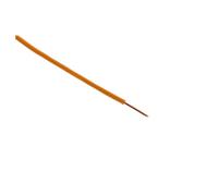 Zenitech - Fil électrique H07V-U 1,5mm² orange - 100m G