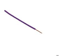 Zenitech - Fil électrique H07V-U 1,5mm² violet - 100m G