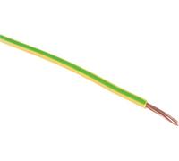 Fil électrique H07vr 6mm2 Vert/jaune Conducteur De Terre Flexible Pour Installations Fixes - Sermes