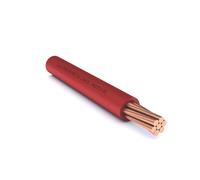 Fil électrique HO7V-R 1x10mm² 100m Rouge, bobine