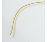 Fil Électrique Jaune Multibrin 12/10 1mm² X 1m Pour Faisceau Auto Moto Cyclo
