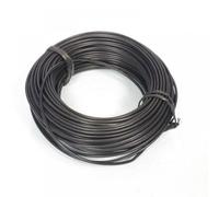 Fil Électrique Noir Multibrin 1.50mm² X 50m Pour Faisceau De Moto Cyclo Scooter