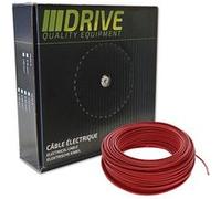 fil electrique souple boite de 50 metres de section 1.5 mm² rouge - Oc-pro Rouge G