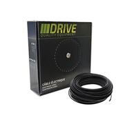 fil electrique souple boite de 50 metres de section 1 mm² noir -
