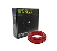 fil electrique souple boite de 50 metres de section 4 mm² rouge -