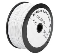 Fil électrique UL1007, câble de câblage aéronautique en cuivre étamé, fil 26 AWG résistant aux hautes températures (105 °C) pour le câblage interne des appareils électroniques,