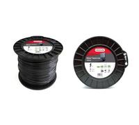 Fil en étoile Oregon Nylium pour coupe-bordures et débroussailleuses, cinq arêtes & Fil de Coupe Nylium Carré, 3 mm x 155 m, Compatible avec la plupart des Débroussailleuses