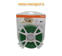 Stihl Ronde Ø 4,0 mm x 27,0 m Fil de Tonte Vert