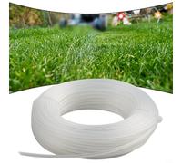 Fil en nylon transparent pour débroussailleuse - 20 m - 1,6 mm et 2 mm d'épaisseur - Pour jardin, pelouse, bordure - Pièces de rechange (2 mm)