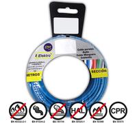 Fil Flexible 4mm Bleu 50m Sécurité Sans Halogène, Installation Facile - Edm