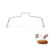 Fil gâteau trancheuse niveleur acier inoxydable,1 pièce, accessoire réglable coupe-pâte à pizza tondeuse accessoires de cuisine couche outils de cuisson