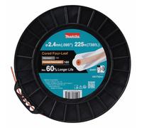 Fil nylon hélicoïdal Ø 2,4mm x 225 m MAKITA