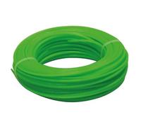Toolland Fil pour coupe-bordure DC16025 – Nylon 1,6 mm 25 m Vert