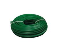 Toolland Fil pour coupe-bordure DC32025, nylon vert, 3,2 mm, 25 m