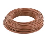 Fil rigide H07VU 1 x 2,5 mm² - Marron