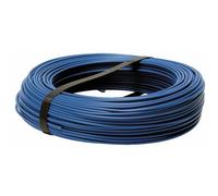 Fil rigide HO7V-R - couronne de 100 m - 6 mm² - rouge BRICOZOR