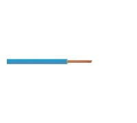 Fil rigide HO7V-U - 1,5 mm² - 10 m - bleu DEBFLEX