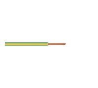 Fil rigide HO7V-U - 1,5 mm² - 5 m - jaune/vert DEBFLEX