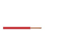 Fil rigide HO7V-U - 1,5 mm² - 5 m - rouge DEBFLEX