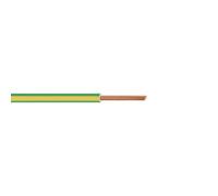 Fil rigide HO7V-U - 2,5 mm² - 10 m - jaune/vert DEBFLEX