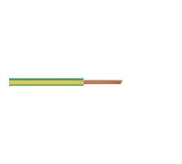 Fil rigide HO7V-U - 2,5 mm² - 5 m - jaune/vert DEBFLEX