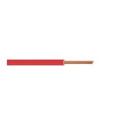 Fil rigide HO7V-U - 2,5 mm² - 5 m - rouge DEBFLEX