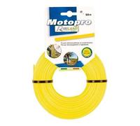 Fil rond 50m diamètre 3 mm jaune MOTOPRO pour tête de débroussailleuse.