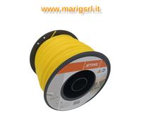 Bobine de fil rond diamètre 3 mm longueur 168 m - jaune STIHL 0000-930-2542