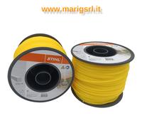 Fil STIHL pour débroussailleuse, section carrée 〼 bobine de 3,0 mm de 162 mètres