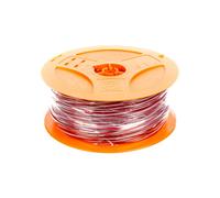 Fil X05V-K 0,75 rouge/blanc 4512422S/250m
