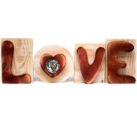 Fila Brasileiro - inscription LOVE en bois, décoration d'intérieur avec chien, adorable décoration pour étagère de la marque Art-Dog