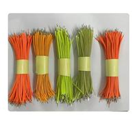 Filament flexible LED, 3V 50-Pcs 2700K Rouge-Vert Bleu, 360 Global Luminous, filament LED, accessoires de lampe diode Edison, accessoires de lampe pour modélisation artistique DIY (38MM/2200K)