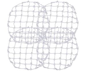 Filet 4 Pièces de Sécurité Antichute pour Regard D'égout Rond