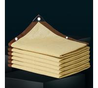 Filet Anti Chaleur 6x4 Voile d'ombrage Rectangulaire Parasols et Stores pour Patio Filet Anti Grele Voiture Anti UV Filet Protection Solaire Filet Anti Chaleur,beige-3x5m