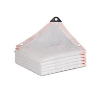 Filet anti chaleur Filet D'ombrage Bache Pour Pergola blanc, Renforce ÉPaissir Voile Ombrage, Filet Coupe-Vent avec Oeillets, 2*3M