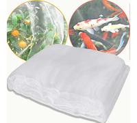 Filet Anti-Insectes pour Plantes - Filet de Protection pour Plantes - en polyéthylène - Maille Fine - Protection Contre Les Mouches - 4 x 8 m - pour Potager, Jardin, Fruits, 80 Mailles