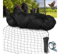 Filet anti-oiseaux, filet de protection pour oiseaux, filet pour pigeons, filet pour étang, dimensions : 15 x 15 mètres