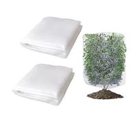 Filet anti-oiseaux pour potager et jardin 2 pièces | Bâche respirante pour plantes d'extérieur patio véranda clôture treillis