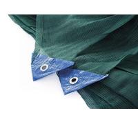 Filet anti-plantes grimpantes, en polyéthylène, dimensions 12 x 12 mètres, couleur verte
