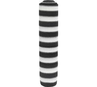 Filet brise-vue anthracite et blanc 1,5x50 m PEHD 75 g/m²