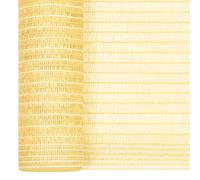 Filet brise-vue Beige 2x25 m PEHD 150 g/m²