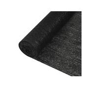 Vidaxl Filet Brise-Vue Noir 2x10 M Pehd 150 G/M² Noir