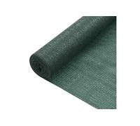 Filet Brise-vue Filet d'Ombrage Filet d'Intimité Pare-vue de Jardin Terrasse Balcon Extérieur Perméable au Vent Vert 1,2x50 m PEHD 75 g/m²