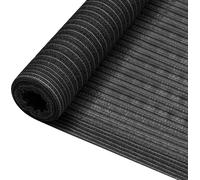 Filet Brise-Vue Intimité et Ombrage, 100% PEHD Respirant, Résistant UV et Moisissure, 75 g/m², Anthracite, 1,8 x 50 m