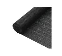 Filet brise vue Noir 1,2x10 m PEHD 75 g m²