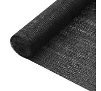 Filet Brise-vue Noir 1,8x50 m PEHD 75 g/m² Ombrage Jardin Terrasse vidaXL