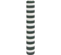 Filet brise-vue vert et blanc 1,8x10 m PEHD 195 g/m²