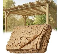Filet Camouflage Sable 5x22m Toile d'Ombrage 3x4m 6x4m 5x10m Voiture Couvre