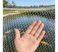 Filet de bassin encastré pour Koi Po et protection de jardin, maille en nylon Reu, anti-chute, 40 x 40 m / 131x131ft - Filet d'extérieur de qualité supérieure